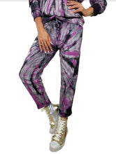 Load image into Gallery viewer, Purple Tie Dye Set With Matching Mask
