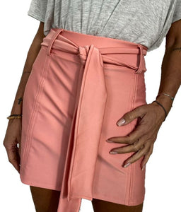 Super Cute Slim Pink Short Skirt